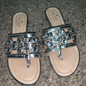 Kate Spade jeweled sandals